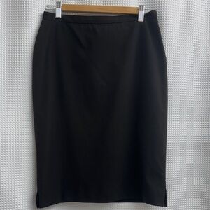 Elegant Black Pencil Skirt